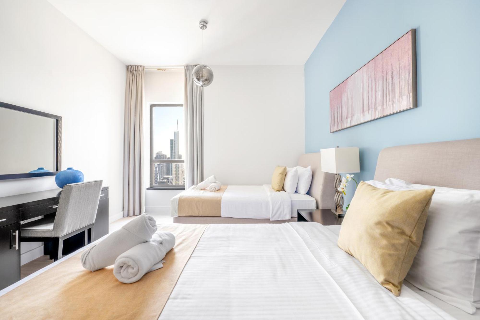 Luxury Jbr Shams - Marina View - Free 5 Star Beach Resorts Access! Dubai Exterior foto